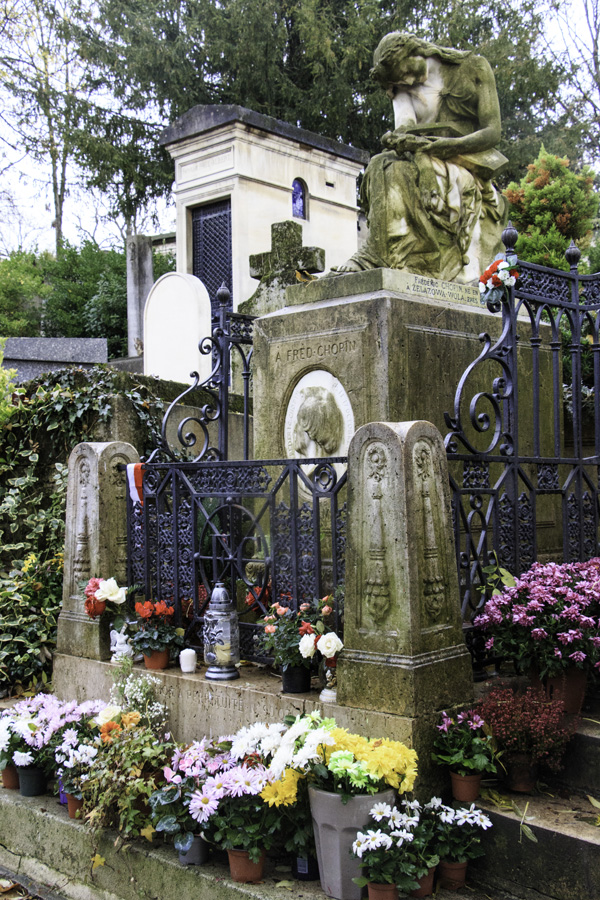 Grave of Frédéric Chopin