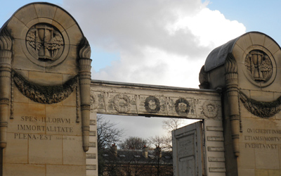 Entry Gates of the Cemetery
